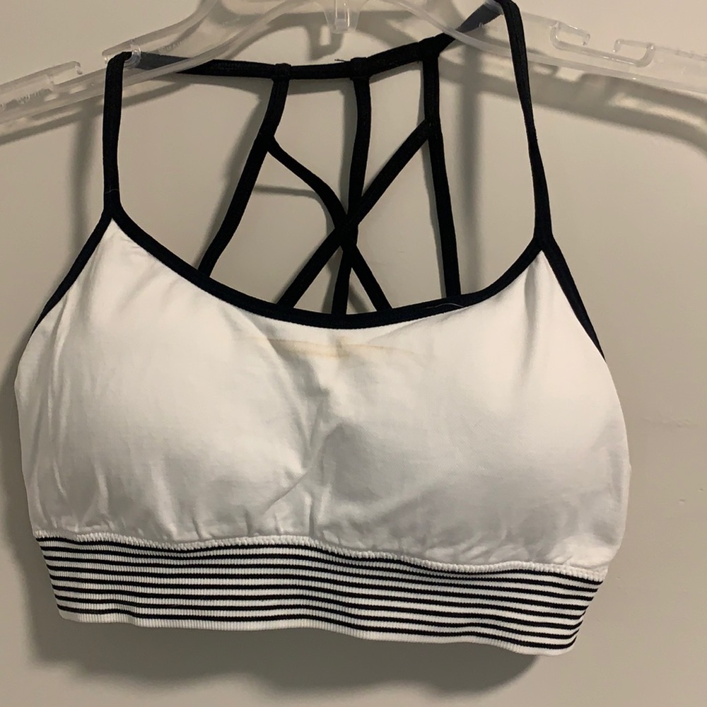 Sports bra.